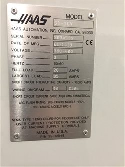 Токарный станок с ЧПУ HAAS ST-10Y
