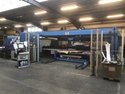 Комбинированный лазерно-штамповочный станок FINNPOWER, MODEL LPE 5 SWUH