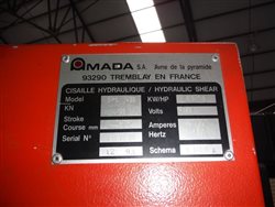 Гильотинные ножницы гидравлические AMADA GPS 420