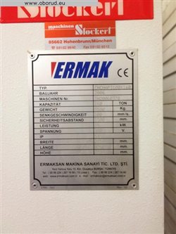 Листогибочный пресс гидравлический Ermaksan CNC HAP3160