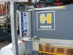 Гильотинные ножницы HACO TS 3006