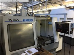 Вертикальный обрабатывающий центр Mikron VC 750C